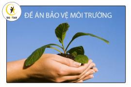 co so phap ly lap de an bao ve moi truong