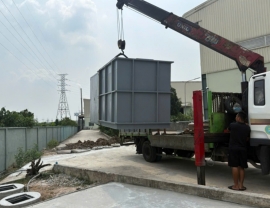 xu ly nuoc thai cho trai heo tai binh dinh
