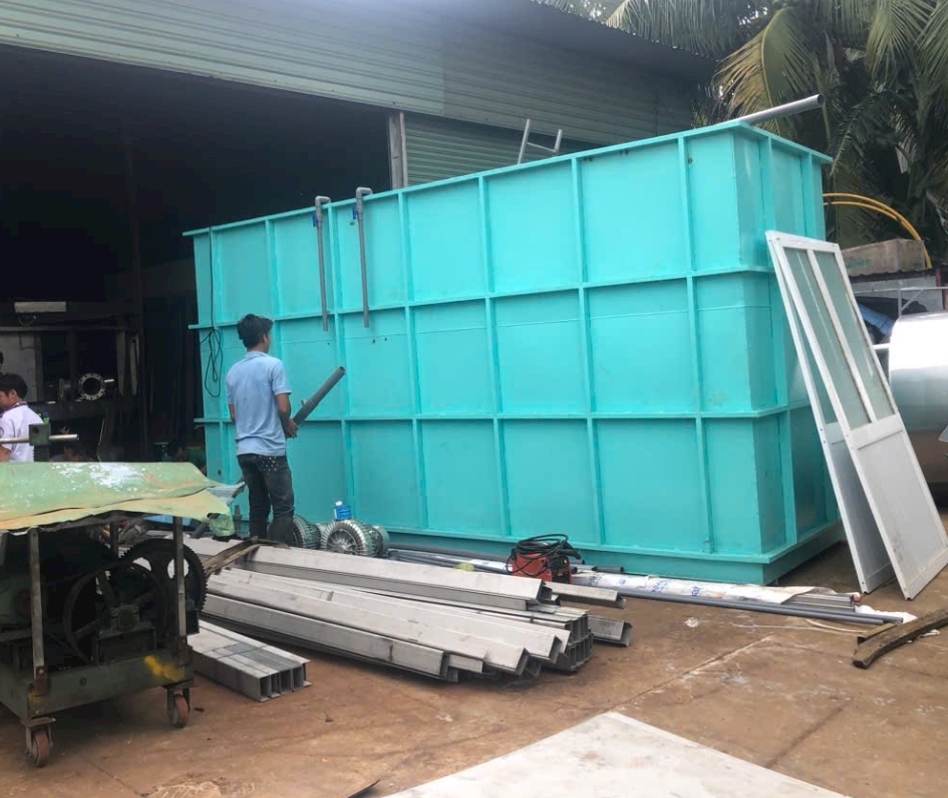 cong trinh he thong xu ly nuoc thai sinh hoat 50m3 tai cu chi