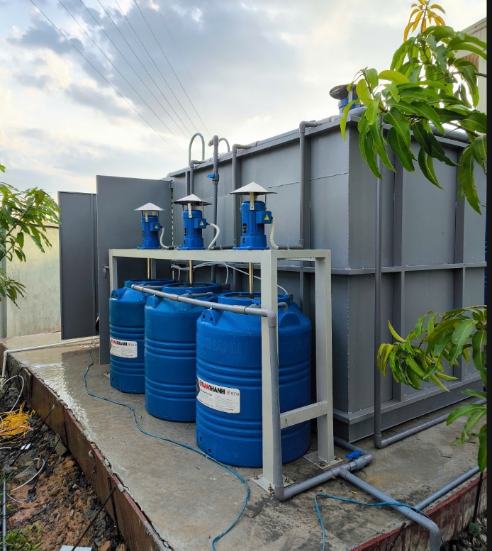 xu ly nuoc thai tai binh duong dat quy chuan