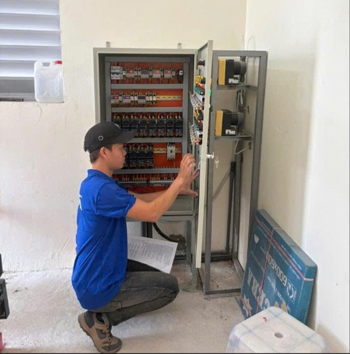 cong trinh he thong xu ly nuoc thai sinh hoat 50m3 tai cu chi